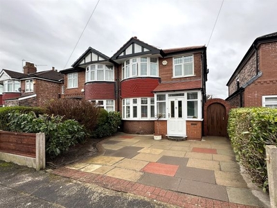 Semi-detached house for sale in St. Georges Avenue, Timperley, Altrincham WA15
