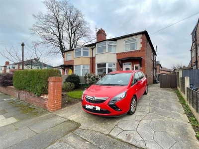 Semi-detached house for sale in Woodville Drive, Sale M33