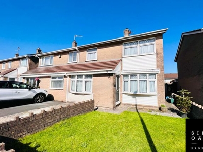Semi-detached house to rent in Brynheulog, Llanelli, Carmarthenshire SA14