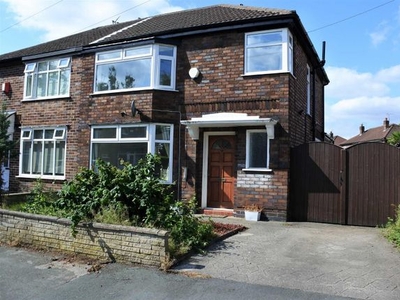 Semi-detached house to rent in Durnford Avenue, Urmston, Manchester M41