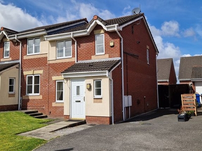Semi-detached house to rent in Elsworth Close, Radcliffe, Manchester M26