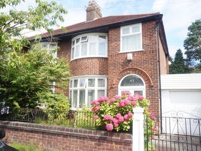 Semi-detached house to rent in Westholme Road, Manchester M20