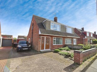 3 bedroom semi-detached house for sale in Chestnut Road, North Hykeham, LN6