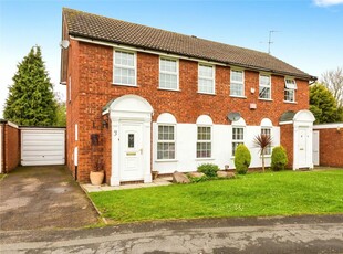 3 bedroom semi-detached house for sale in Hardwick Crescent, Syston, Leicester, Leicestershire, LE7