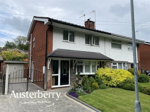 3 bedroom semi-detached house for sale in Sheridan Gardens, Stoke-On-Trent, ST3