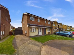 3 bedroom semi-detached house for sale in St. Vincent Way, Churchdown, Gloucester, GL3