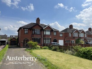 3 bedroom semi-detached house for sale in Weston Road, Stoke-On-Trent, ST3