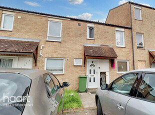 3 bedroom terraced house for sale in Bringhurst, Peterborough, PE2