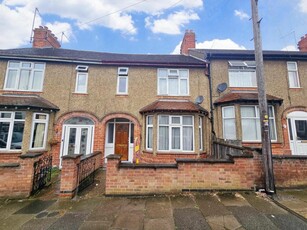3 bedroom terraced house for sale in Cranbrook Road, Kingsthorpe, Northampton NN2 6JT, NN2