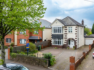 4 bedroom detached house for sale in Heathwood Road, Heath, Cardiff, CF14