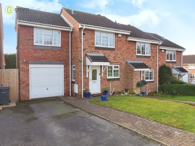 Semi-detached house for sale in Bassett Close, New Hall, Sutton Coldfield B76