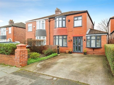 Semi-detached house for sale in Broadstone Road, Stockport, Greater Manchester SK4