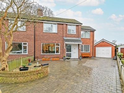 Semi-detached house for sale in Village Close, Thelwall, Warrington, Cheshire WA4
