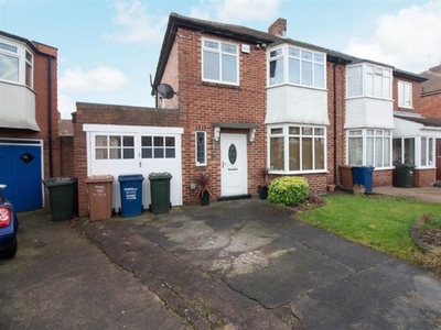 Semi-detached house to rent in Mitcham Crescent, High Heaton, Newcastle Upon Tyne NE7