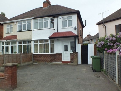 Semi-detached house to rent in Summerfield Road, Solihull B92