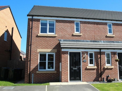 3 bedroom semi-detached house for sale in Augusta Park Way, Dinnington, NE13