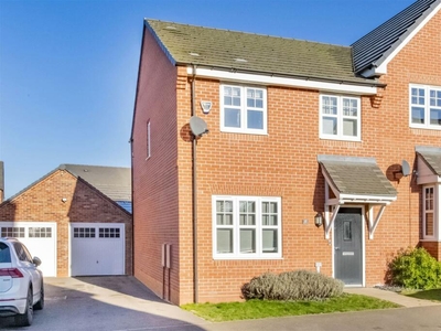 3 bedroom semi-detached house for sale in Hanging Barrows, Boughton, Northampton, NN2