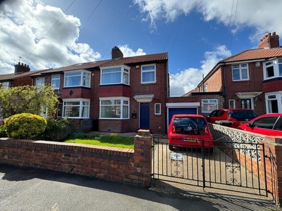 3 bedroom semi-detached house for sale in Swaledale Gardens, High Heaton, NE7