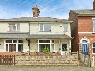 2 Bedroom Semi-detached House For Sale In Nottingham, Derbyshire