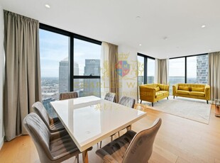 3 bedroom apartment for rent in Apartment , Hampton Tower, Marsh Wall, London, E14