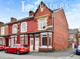 3 bedroom end of terrace house for rent in Lowestoft Street, Manchester, M14