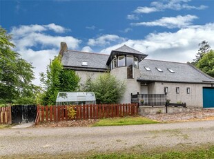 Detached house for sale in The Lodge Of Towie, Glenkindie, Alford, Aberdeenshire AB33