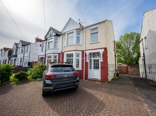 Semi-detached house for sale in Bwlch Road, Fairwater, Cardiff CF5