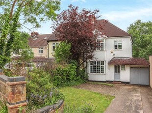 Semi-detached house for sale in Gallows Hill, Kings Langley, Hertfordshire WD4