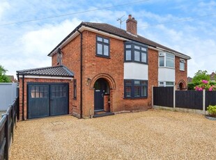 Semi-detached house for sale in Grove Avenue, Vicars Cross, Chester CH3