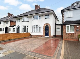 Semi-detached house for sale in Lindsworth Road, Kings Norton, Birmingham B30