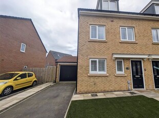 Semi-detached house to rent in Chestnut Way, Newton Aycliffe, Durham DL5