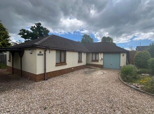 Detached bungalow to rent in Dince Hill Close, Whimple, Exeter EX5