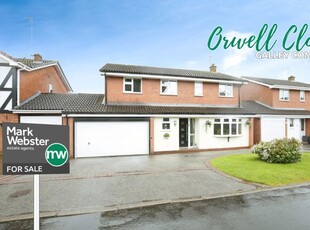 Detached house for sale in Orwell Close, Galley Common, Nuneaton CV10