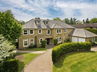 Detached house to rent in Chargate Close, Burwood Park, Walton-On-Thames, Surrey KT12