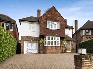 Detached house to rent in Crooked Usgae, Finchley N3