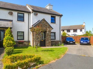 End terrace house for sale in Croit Ny Kenzie, Andreas Village, Isle Of Man IM7