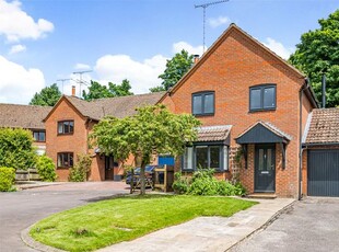 Link-detached house for sale in West Farm Close, Collingbourne Ducis, Marlborough, Wiltshire SN8