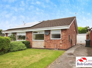 Semi-detached bungalow to rent in Tiber Drive, Chesterton, Newcastle, Staffs ST5