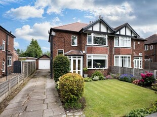 Semi-detached house for sale in Dean Lane, Hazel Grove, Stockport SK7