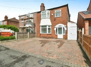Semi-detached house for sale in Manley Road, Manchester, Greater Manchester M16