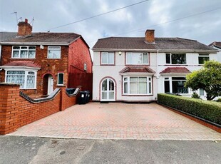 Semi-detached house for sale in Runnymede Road, Birmingham, West Midlands B11