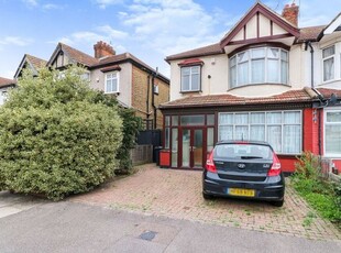 Semi-detached house to rent in Blenheim Avenue, Gants Hill, Ilford, Essex IG2