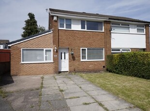 Semi-detached house to rent in Stratton Drive, Platt Bridge, Wigan WN2