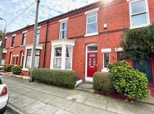 Terraced house to rent in Wendover Avenue, Aigburth, Liverpool L17