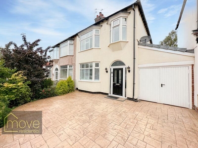 3 bedroom semi-detached house for sale in Lammermoor Road, Mossley Hill, Liverpool, L18