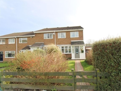 End terrace house for sale in Burnham Avenue, West Denton Park, Newcastle Upon Tyne NE15