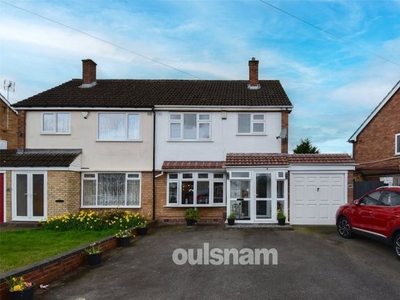 Semi-detached house for sale in Grafton Road, Shirley, Solihull, West Midlands B90