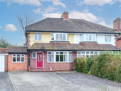 Semi-detached house for sale in Meadowfield Road, Rubery, Birmingham B45