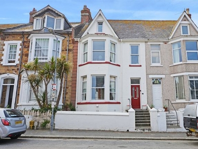 Terraced house for sale in Trebarwith Crescent, Newquay TR7