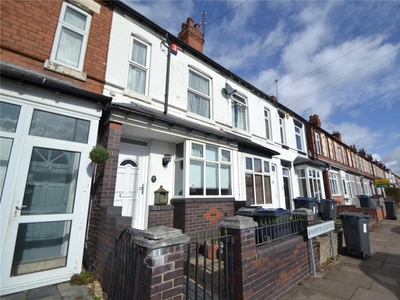2 bedroom terraced house for rent in Hampton Court Road, Harborne, Birmingham, West Midlands, B17